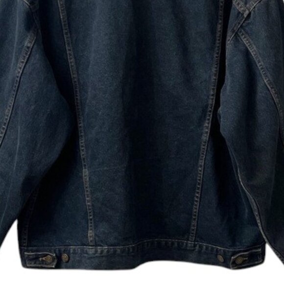 Levi's Vintage Denim Trucker Jacket 70507 Made in USA Black Tab - Picture 10 of 14